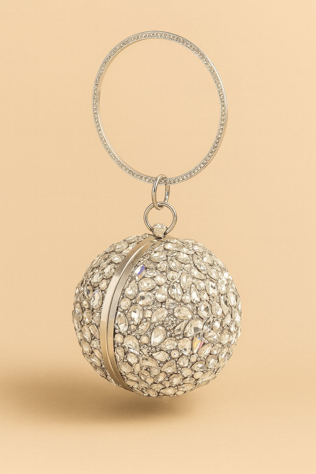 Women’s Two-Side Stone Party Clutch