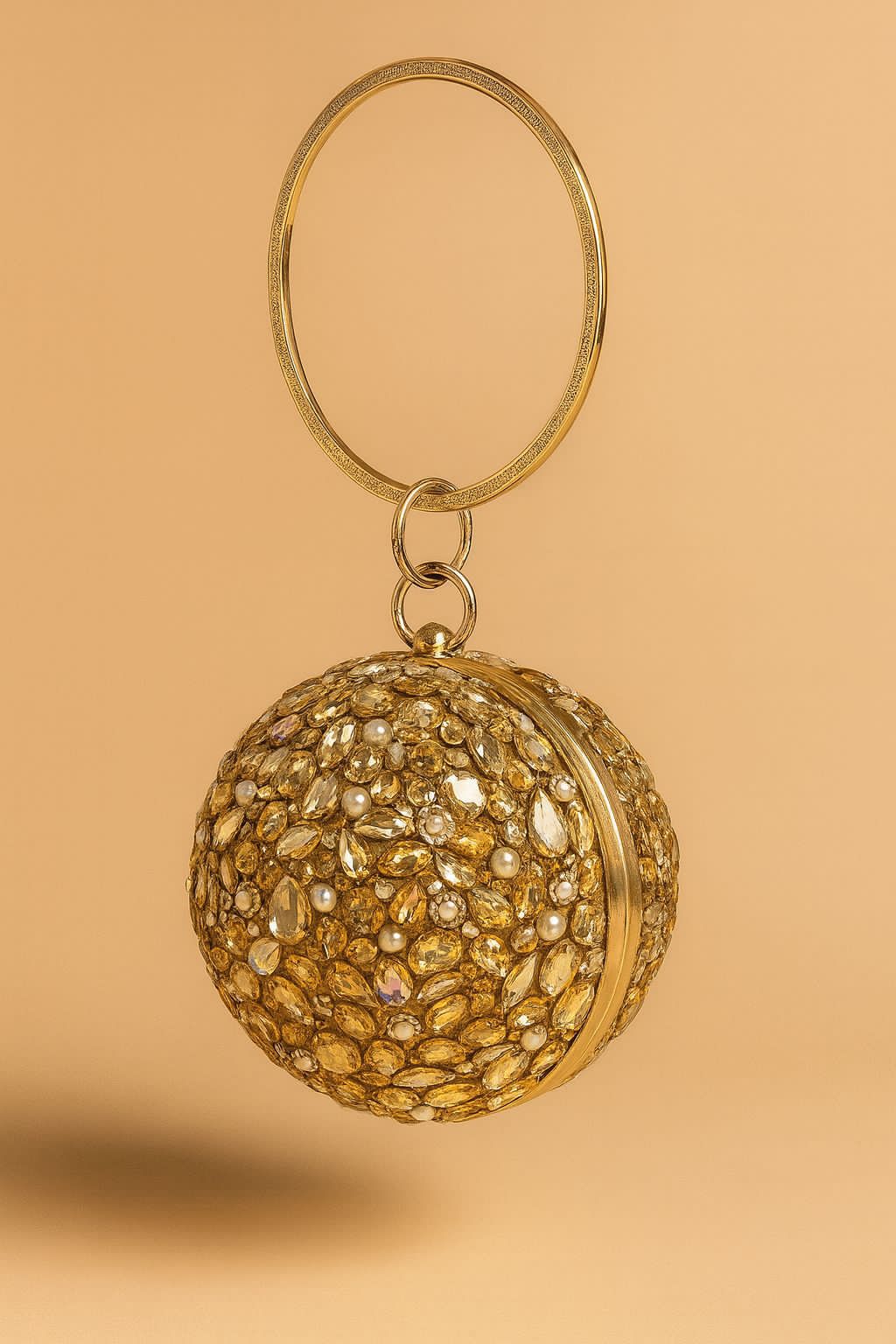 Women’s Two-Side Stone Party Clutch