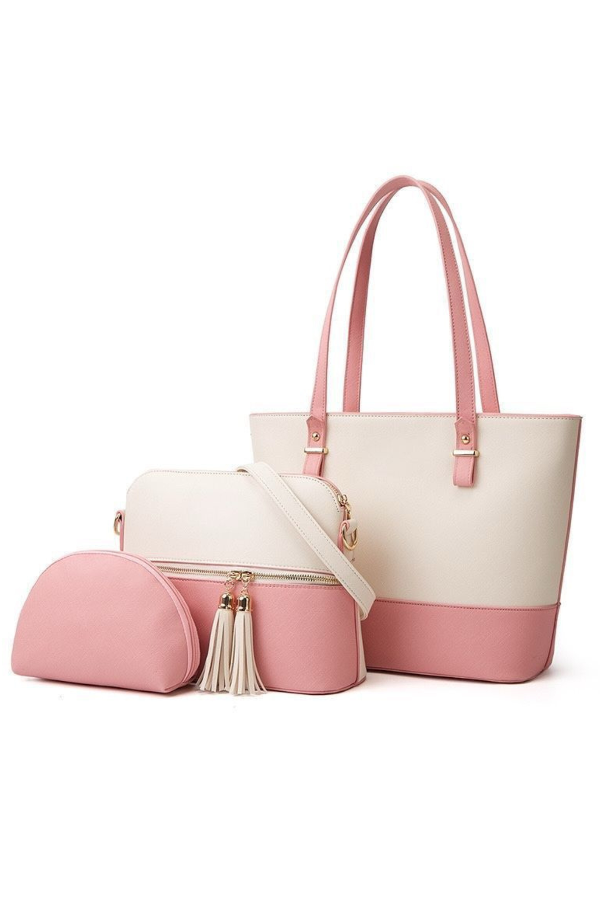 Trendy 3-Piece Tote Bag Set for Women