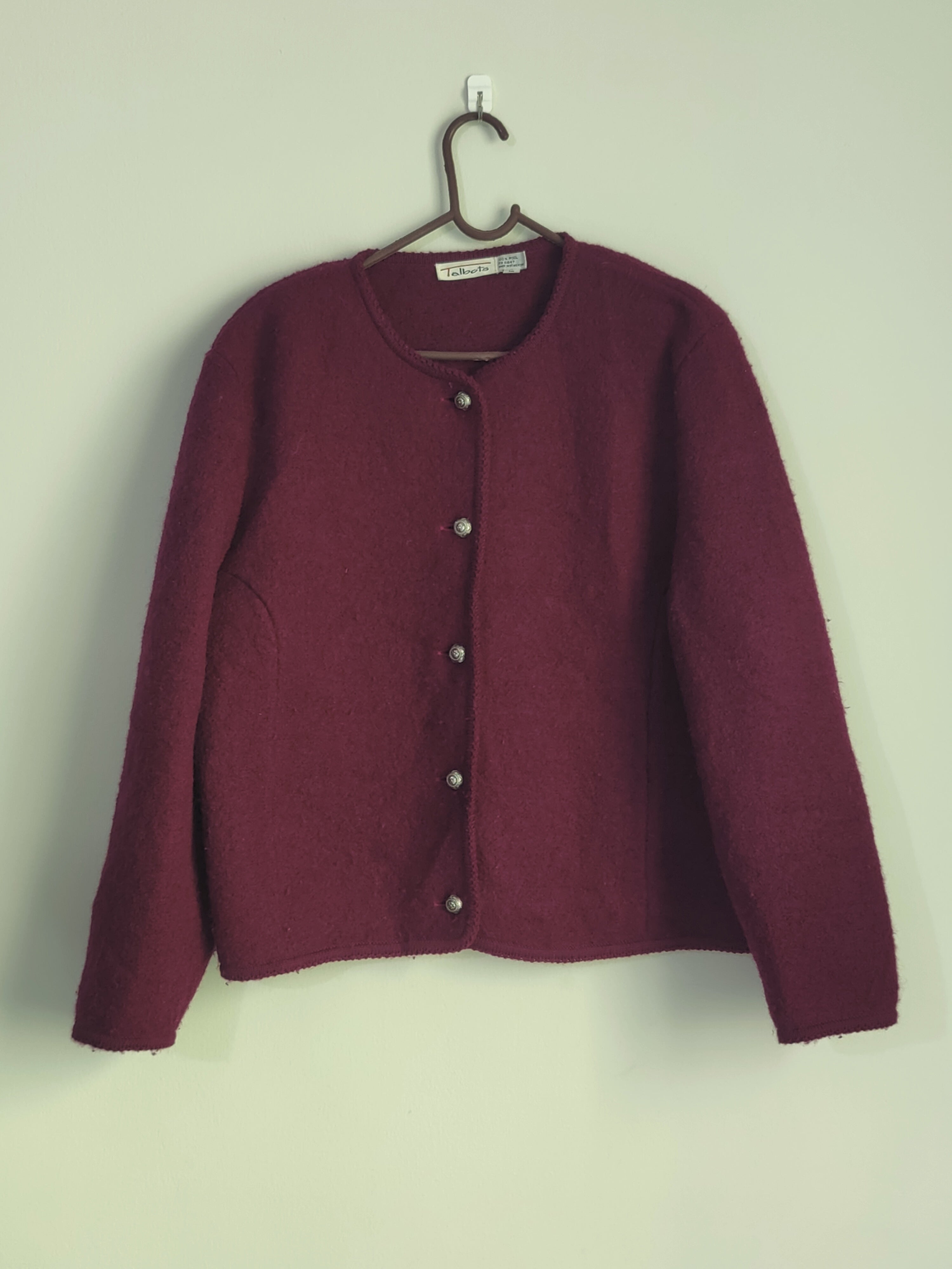 Tweed Collarless Jacket